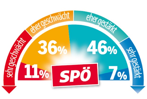 Umfrage-Dämpfer für Rendi