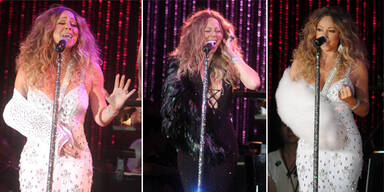 Mariahs neuestes Accessoire: Die Armschlinge