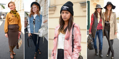 Street-Styles bei der Vienna Fashion Week