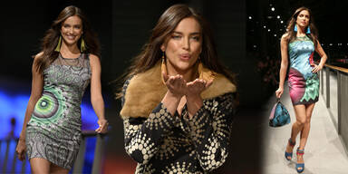 Irina Shayk zeigt neue Desigual-Kollektion