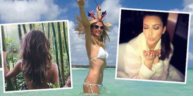 Die ersten Instagram-Fotos der Stars