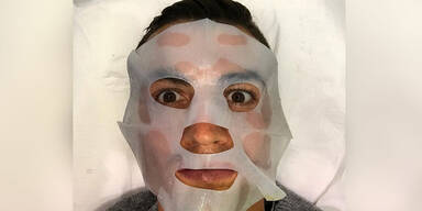 Cristiano Ronaldo: Gesichtsmaske