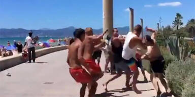 Massenschl&auml;gerei auf Mallorca