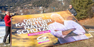 FP-B&uuml;rgermeister entfernt Gr&uuml;nen-Plakate