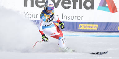 Corinne Suter schnappt sich Speed-Gold