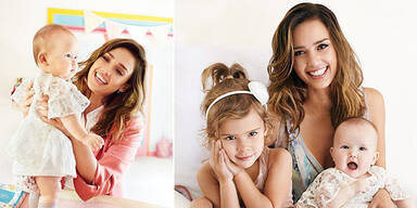 Cover-Shooting mit ihren beiden M&auml;dels