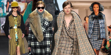 Brit-Chic Looks vom Catwalk