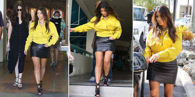 Kim gesteht sich Outfit-Fehler ein