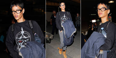 Rihanna mit Prada Baroque Brille