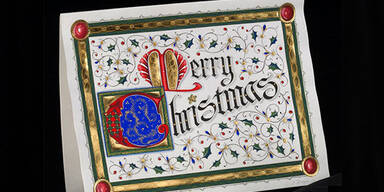 Die teuerste Weihnachts-Karte der Welt