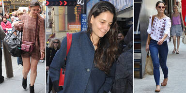 Katie Holmes ist ein Styling-Tollpatsch