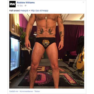 Robbie Williams' Postings aus Österreich