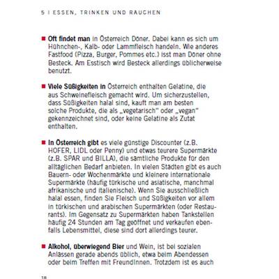 Benimmregeln für Flüchtlinge in Salzburg.