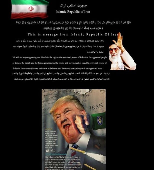 Hacker lassen Trump auf US-Seite bluten