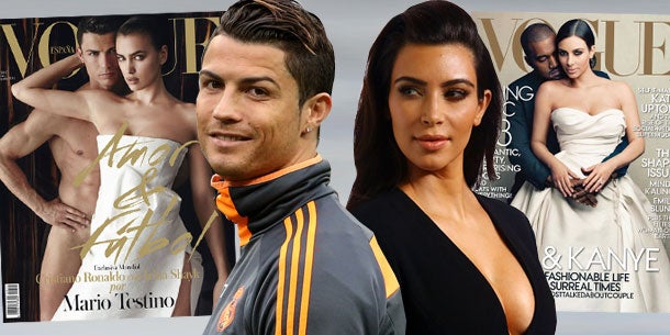Vogue-Duell: Cristiano Ronaldo vs. Kim Kardashian