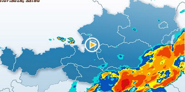 Hagel-Front verwüstet Österreich