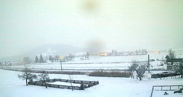 Jetzt wird auch Wien eingeschneit