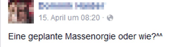 Irrer Facebook-Event: Massen-Sex-Orgie mitten in Wien