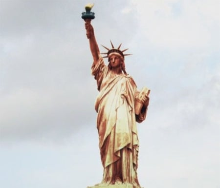 Kurios: Die Freiheitsstatue war eigentlich gar nicht grün