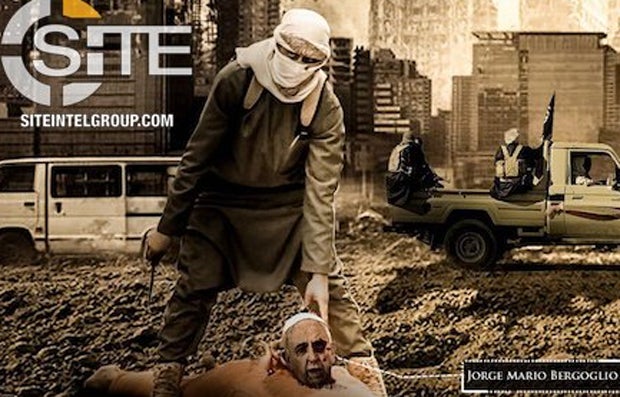 ISIS schockt mit geköpftem Papst