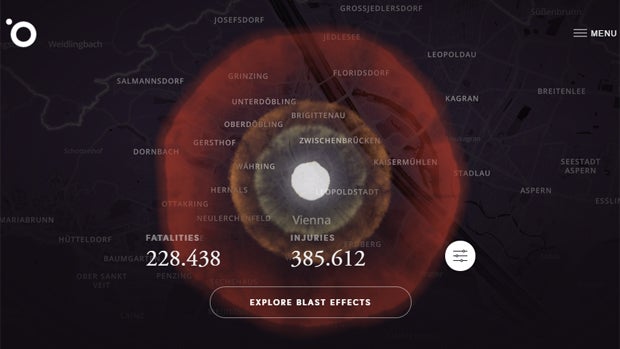 Das passiert, wenn A-Bombe Wien trifft