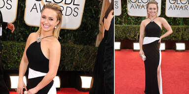 Hayden kaufte ihre Golden Globes-Robe