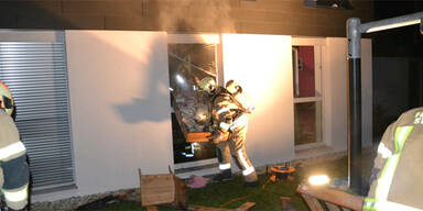 Familie entkam knapp dem Flammentod