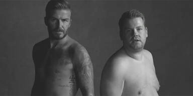 David Beckham, James Corden