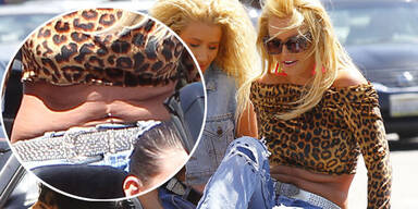 Britney Spears & Iggy Azalea shooten Musikvideo