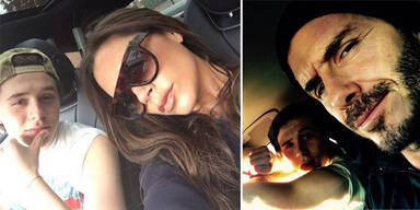 Brooklyn Beckham, Victoria Beckham, David Beckham