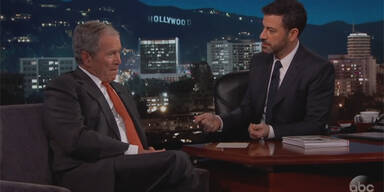 Aliens: Verplappert sich hier George Bush?