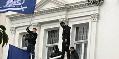 Iranische Botschaft in London attackiert