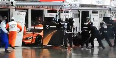 Auer DTM-Crash Budapest