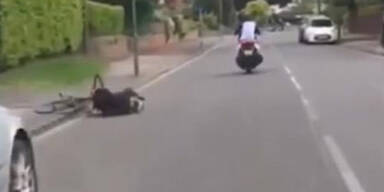 Biker Moped Gang London 