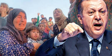 Kurden Erdogan T&uuml;rkei Nordsyrien