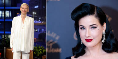 Dita Von Teese ist Fan von Tilda Swinton