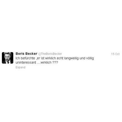 Boris Beckers Twitter-Attacken zum Nachlesen