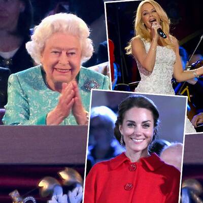 Die Queen feiert 90er mit den Stars
