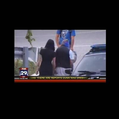 Bam Margera weint am Unfallort