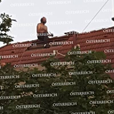 Straftäter flüchtete in Wien aufs Dach