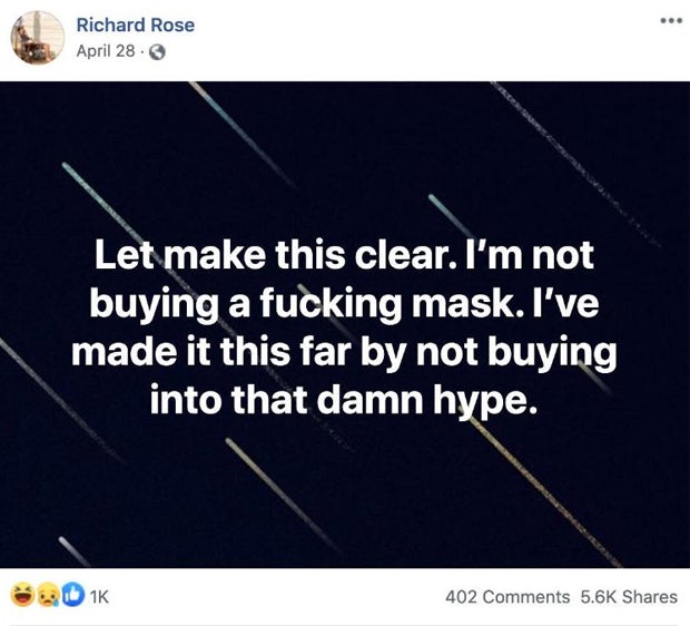 Ex-US-Soldat machte sich über Masken lustig – jetzt starb er an Corona