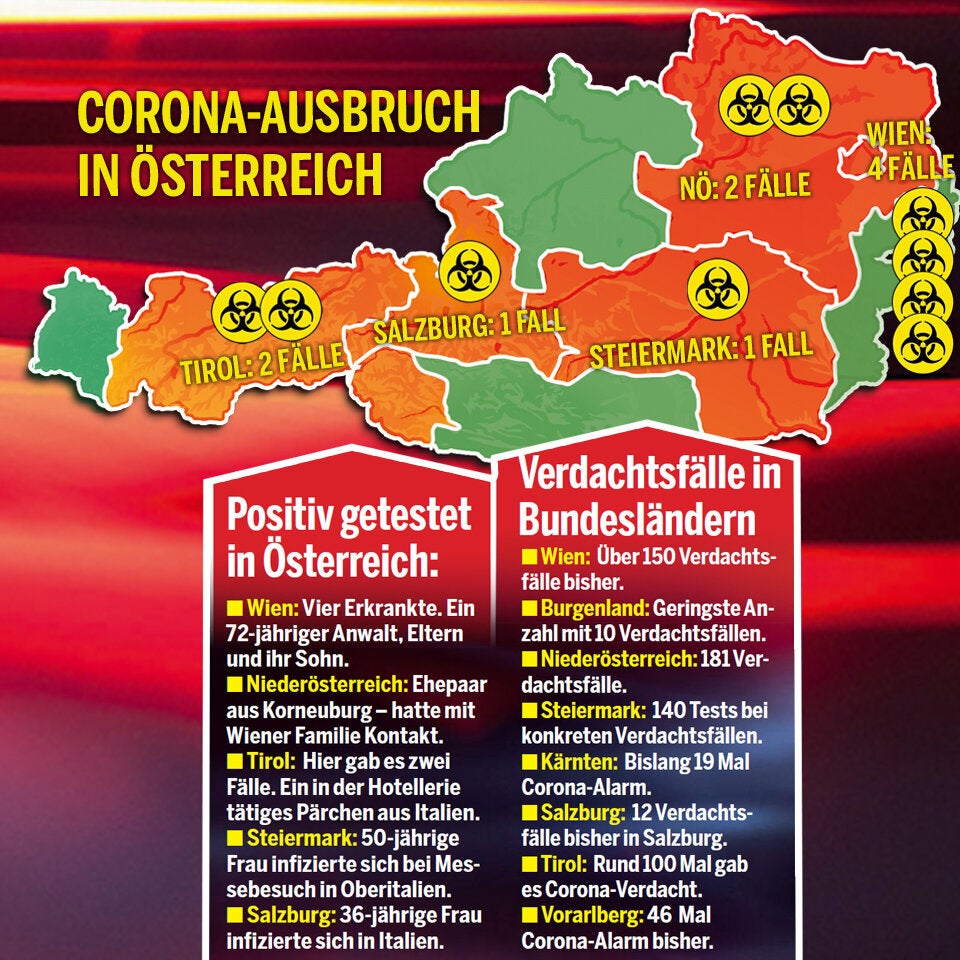 Der CORONA-ATLAS für Österreich
