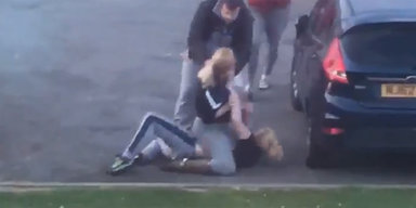 Mutter Tochter Schlägerei Middlebrough