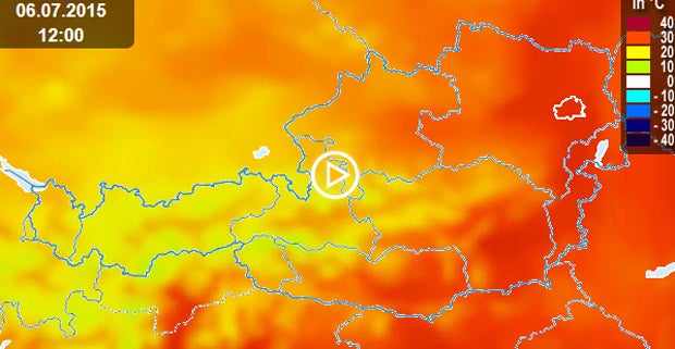 Rekord-Hitze grillt das Land