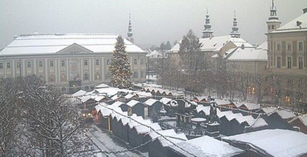 Jetzt wird auch Wien eingeschneit