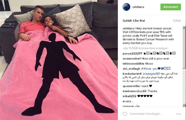 Cristiano Ronaldo & Junior