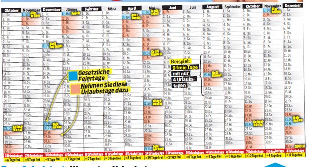 So verdoppeln Sie ihren Urlaub