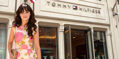 Zooey Deschanel designt für Tommy Hilfiger