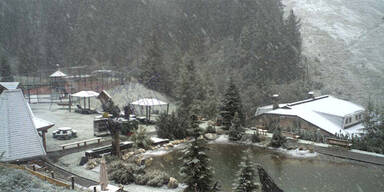 Kaltfront bringt Schnee und Regen 