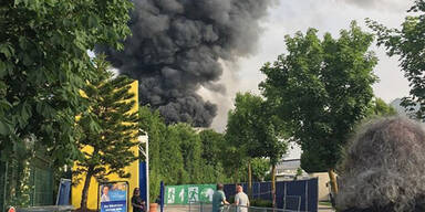 Rauchschwaden Europapark Rust Feuer